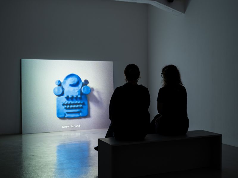 Exhibition view *You do not leave traces of your presence, just of your acts*, KH Künstler:innenhaus Bremen, 2024, Photo: Fred Dott