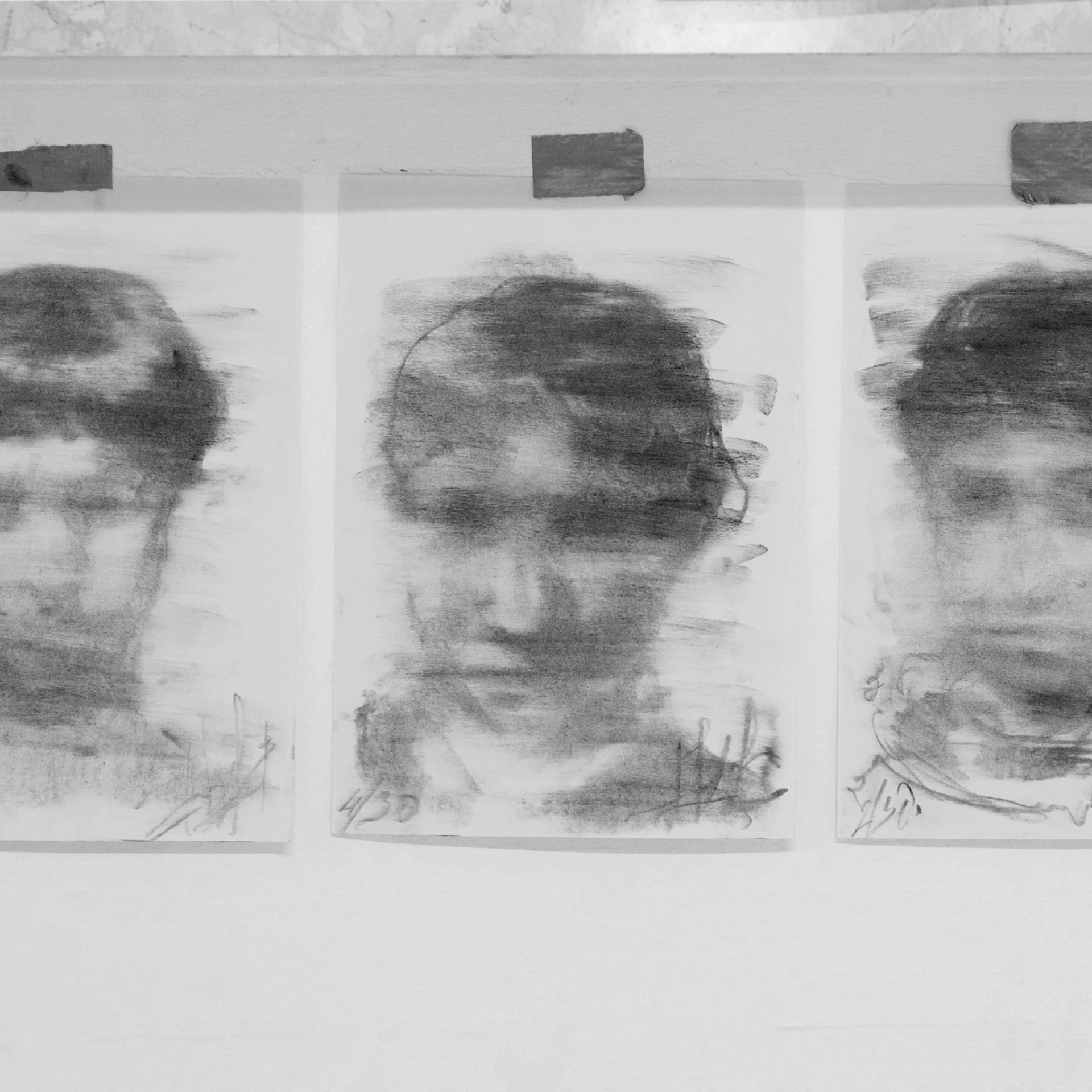 Olga Noun drawings from the project 