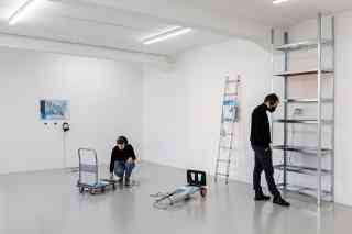 Henrik Nieratschker, *Geschichtung1: Am Deich 68/69 Bremen*, Sound Installation, 2022. Foto: Fred Dott