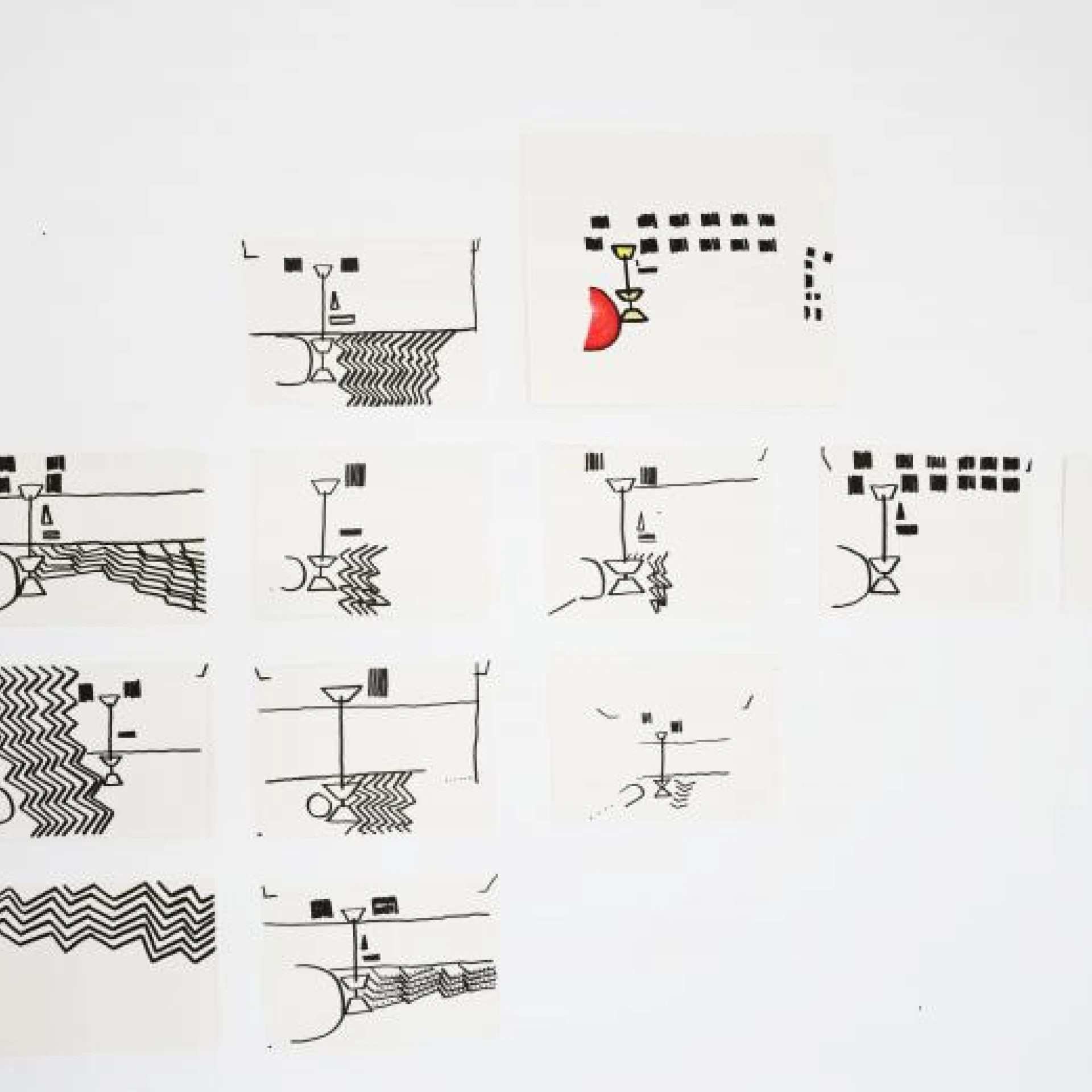 Connecting places
Am neuen Markt - 12 Grafische Formstudien, Linda Furker, 10,5 x 14,8 cm, Tuschestift auf Papier, September 2018, Bremen
Foto: Linda Furker