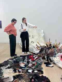 Ilka Voermann with Sibylle Springer, Photo: KH Bremen