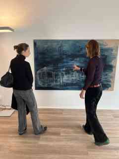 Olivia Aherne with Sabine Wewer, Photo: KH Bremen