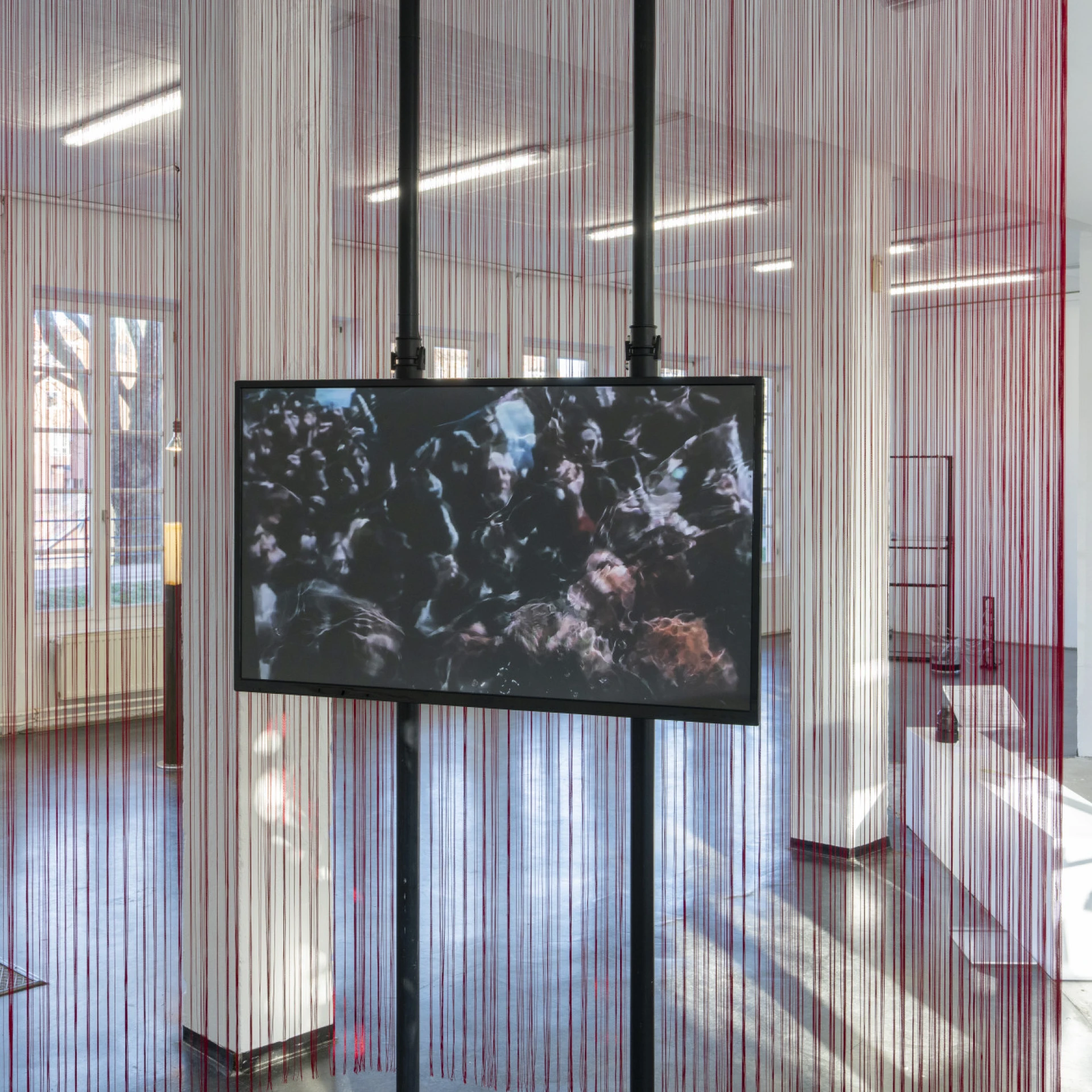 *Fliessender Übergang*, BBK Jahresausstellung, 2025, Foto: Ricardo Nunes