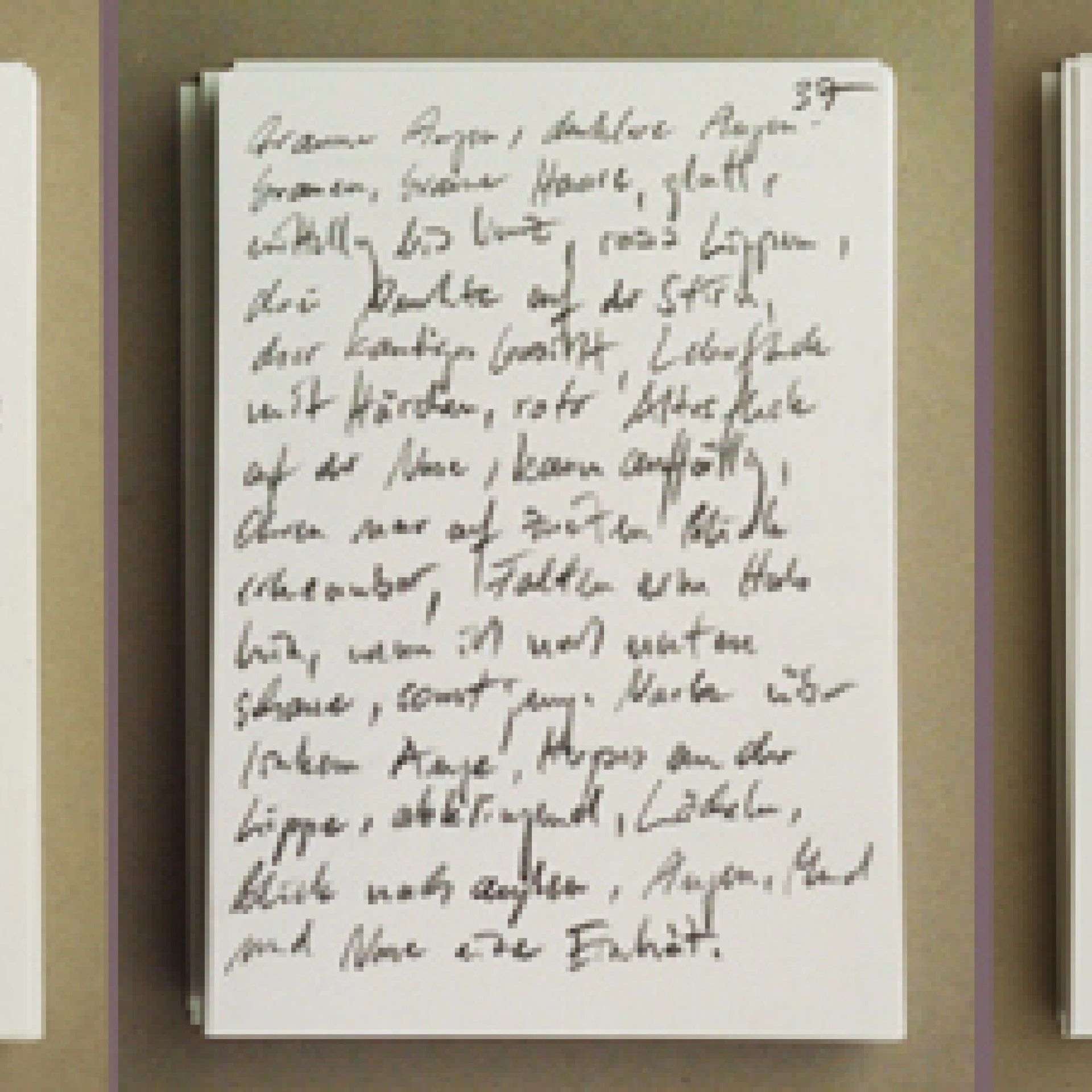 Projects 2010-2011 # 03 // *Portrait Made by Hand* , 2010