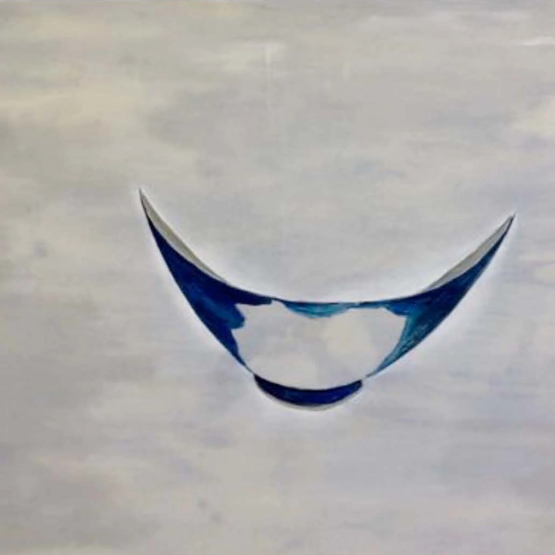 *Hälfte von Nichts*, 2017, oil on canvas, 180 x 240 cm