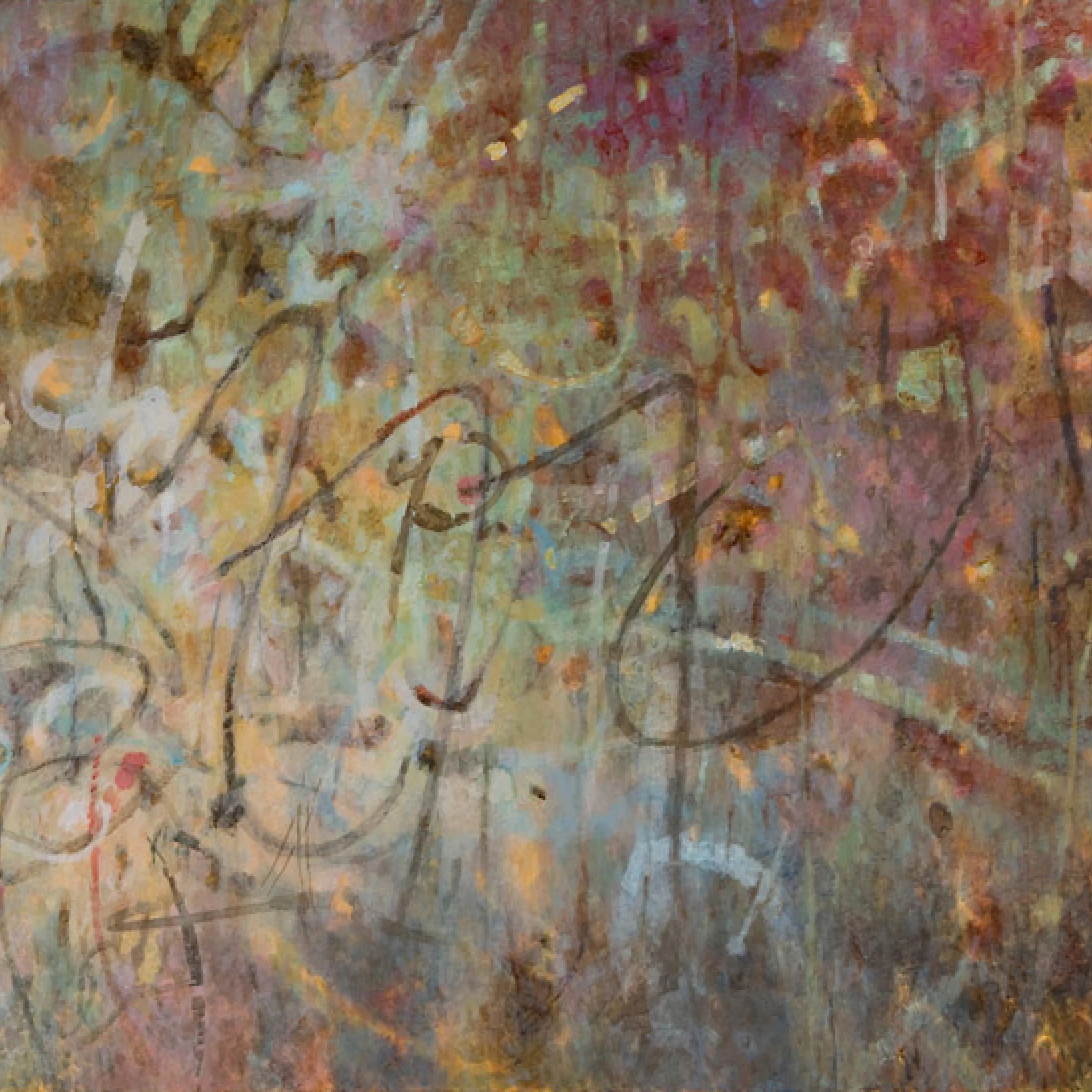 *Gleam: Looming Signs # 04 // Kinky*, 2009, Acrylic on canvas, 60 x 80 cm