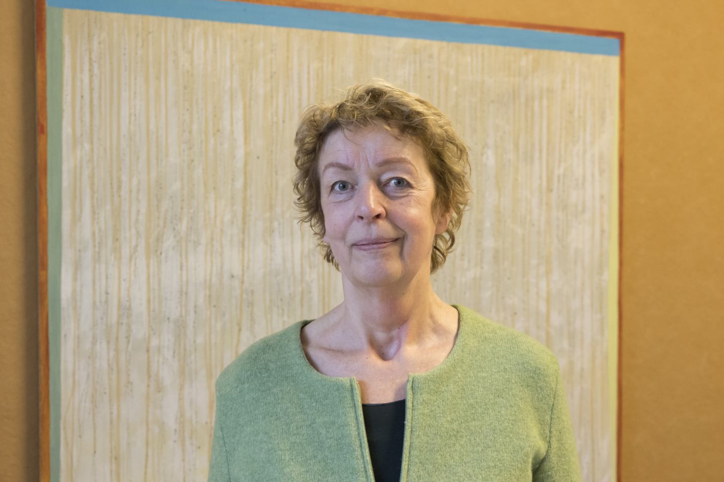 Grafik Designerin Inge Glinsmann, Büro im Mittelhaus des Gebäudes.